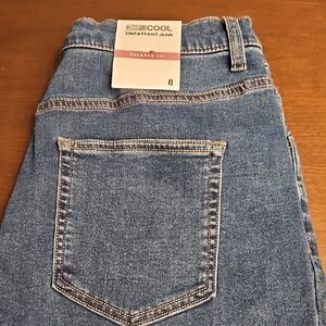 32 Degrees Cool Sweatpant Jean - Blue Denim